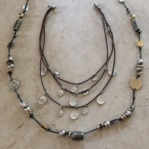 Chico’s Necklace BoHo Tri-Colored